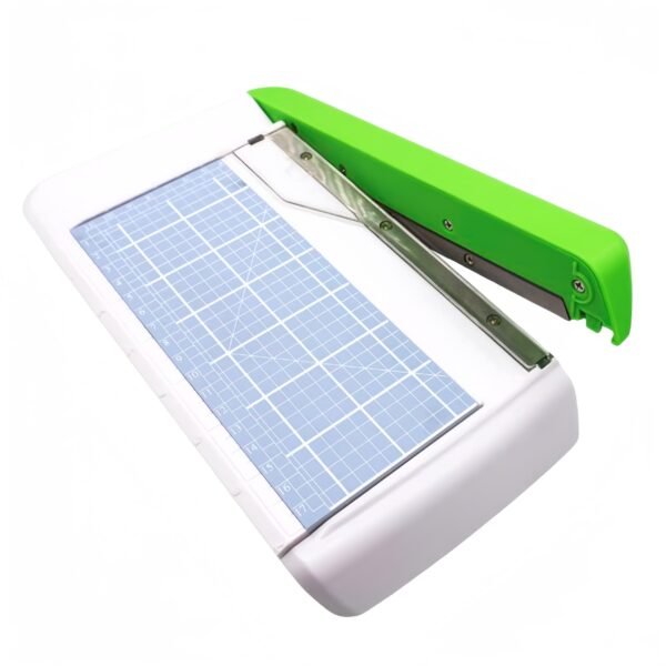 Small Paper Cutter, Portable Paper Cutter 7 Inch Paper Cutting Board with Guard Rail for Scrapbooking Craft, Paper, Coupon, Label, Cardstock, and More