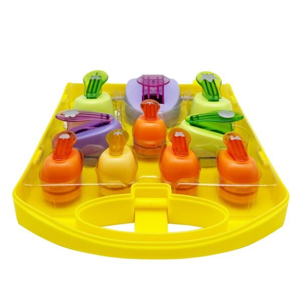 Hole Puncher for crafts10 pcs Paper Punch Set with 1 inch Hole Punch Shapes for Paper Crafting, Scrapbooking