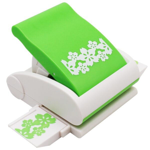 Border Punch, Border Edge Craft Punch, Lace Flower Design Embossing Punch, Continuous Edger Border Craft Machine, Tools Scroll Punch for Scrapbooking - Image 5