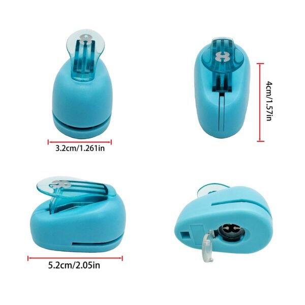 15 pcs Craft Holes Punch Paper punchers - Creative Handmaking DIY Tool,Number Punch Shapes Great for Crafting & Fun Projects - Image 7