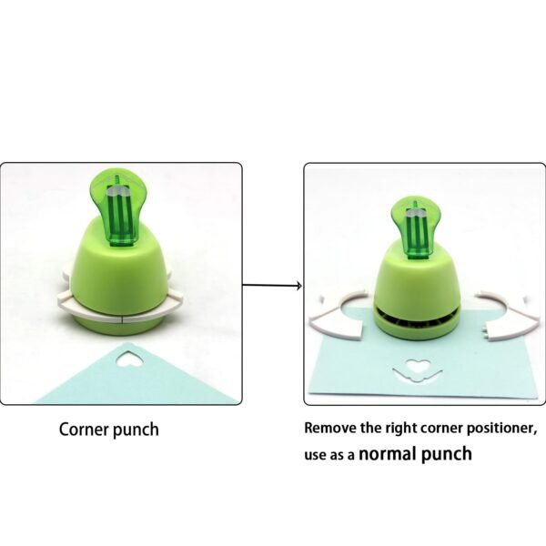 Hole Puncher for crafts10 pcs Paper Punch Set with 1 inch Hole Punch Shapes for Paper Crafting, Scrapbooking - Image 4